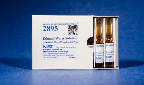 SRM 2895  乙醇-水溶液標(biāo)準(zhǔn)品(標(biāo)稱質(zhì)量分?jǐn)?shù)0.2%)