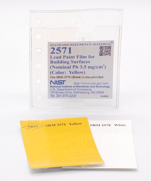 SRM 2571  建筑表面用鉛涂料膜(標(biāo)稱(chēng)PB3.5mg/cm)2(顏色：黃色)