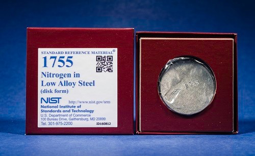 SRM 1755  低合金鋼中的氮標準品